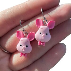 Piglet Earrings Handmade​
